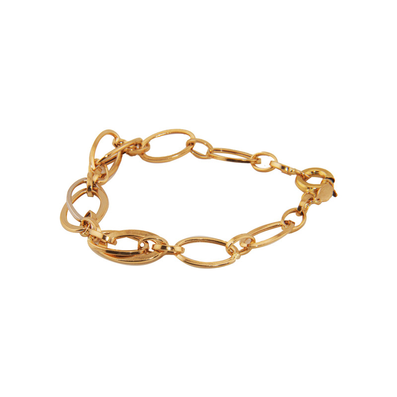 دستبند طلا 18 عیار دخترانه رستا گالری مدل H574485