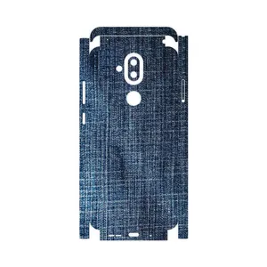 MAHOOT Fabric Texture 3-FullSkin Cover Sticker for Nokia 8.1