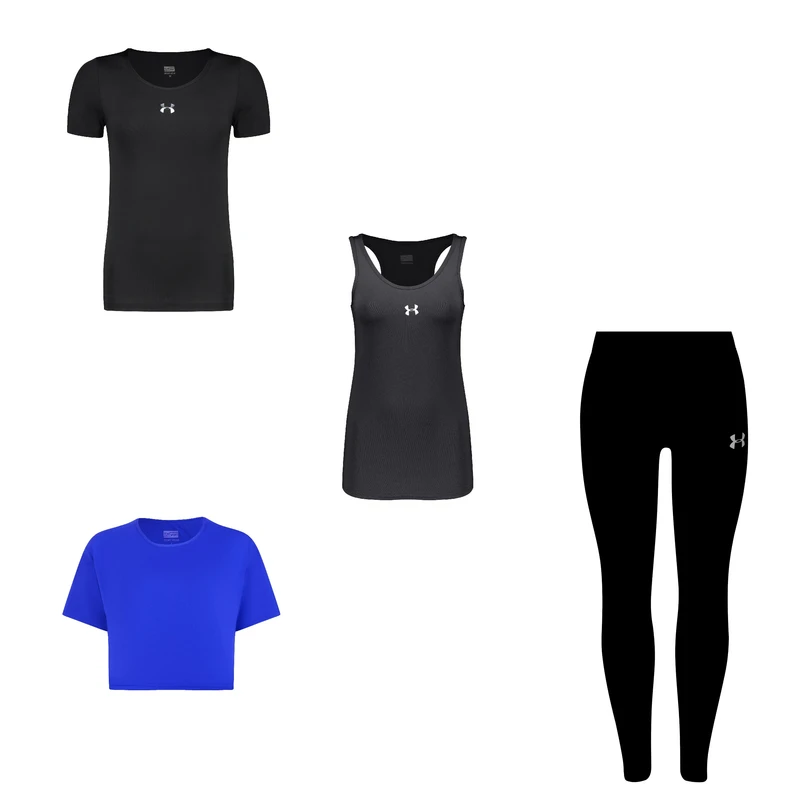 ست چهار تکه لباس ورزشی زنانه مدل 4101-7101-9101-56