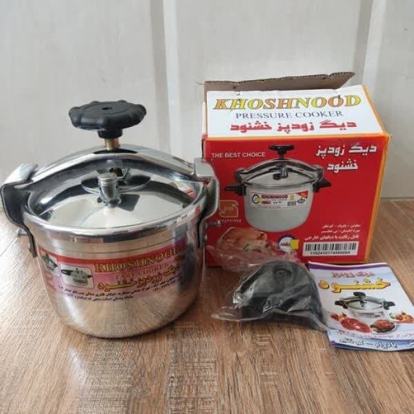 زودپز خشنود مدل دو دسته گنجایش 8.5 لیتر