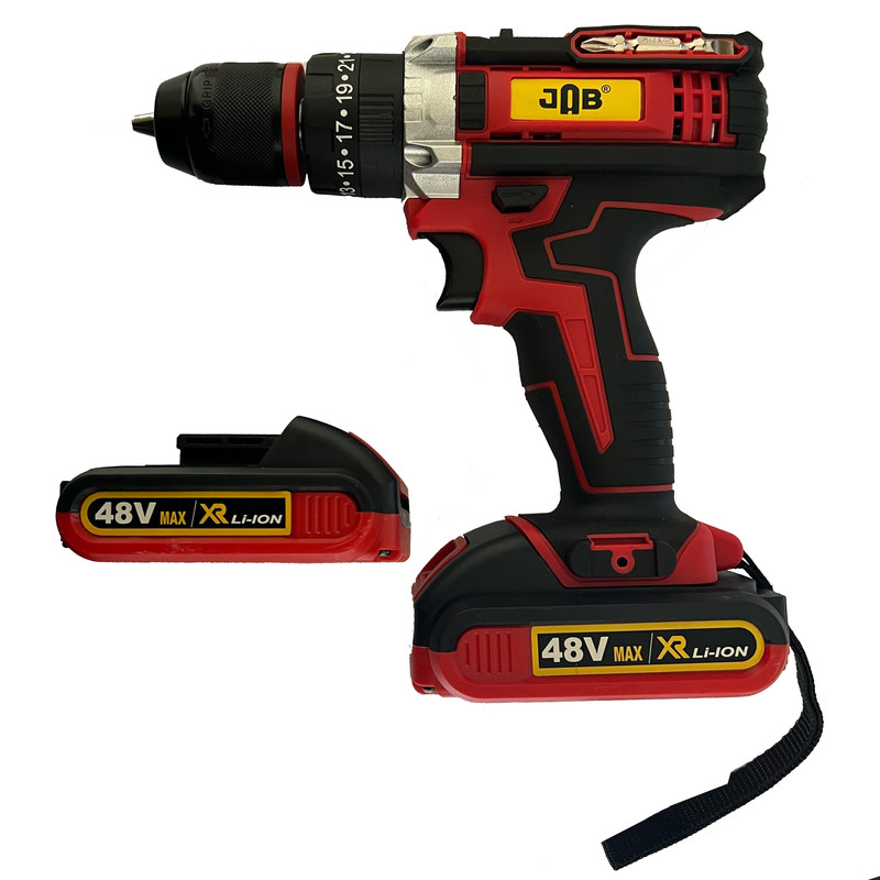 دریل پیچ گوشتی شارژی جاب مدل JB-99850 RD مجموعه 45 عددی دریل پیچ گوشتی شارژی جاب مدل JB-99850 RD مجموعه 45 عددی