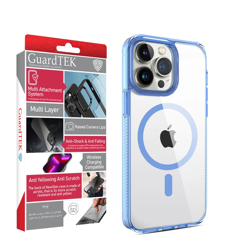 کاور گاردتک اساک مدل TPU Skin Magsafe مناسب برای گوشی موبایل اپل iPhone 13 Pro Max