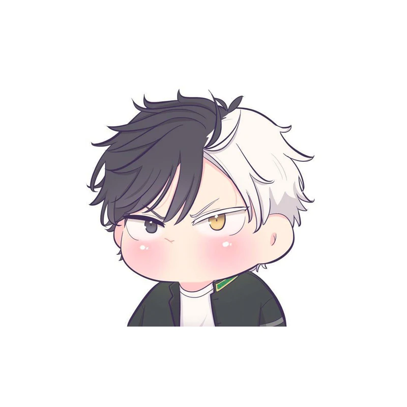 استیکر لپ تاپ و موبایل مدل انیمه طرح باد شکن هاروکا ساکورا Wind Breaker Haruka Sakura کد 2800