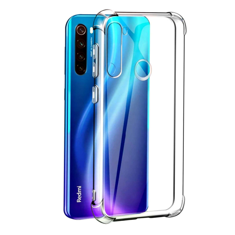 کاور مدل شفاف مناسب برای گوشی موبایل شیائومی Redmi Note 8t