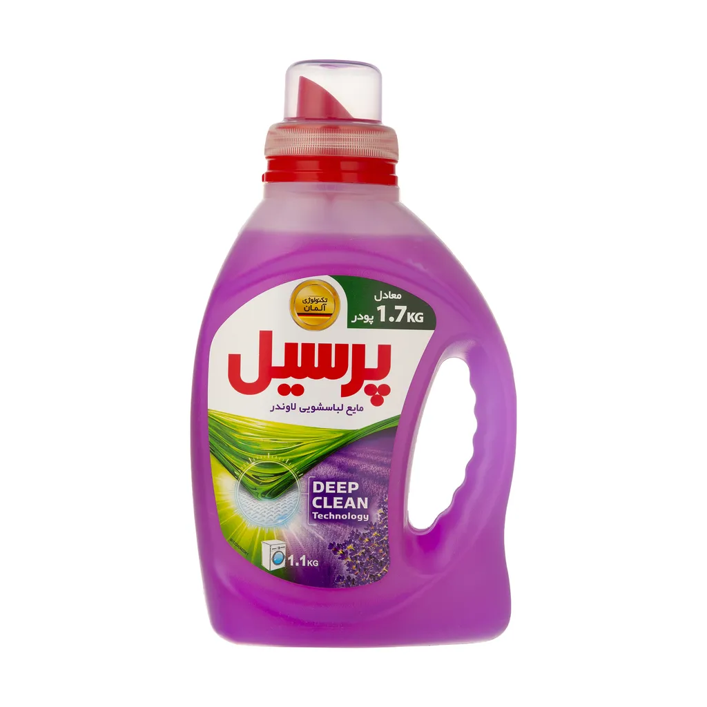 مایع لباسشویی پرسیل Deep Clean با رایحه لوندر مقدار 1.1 کیلوگرم