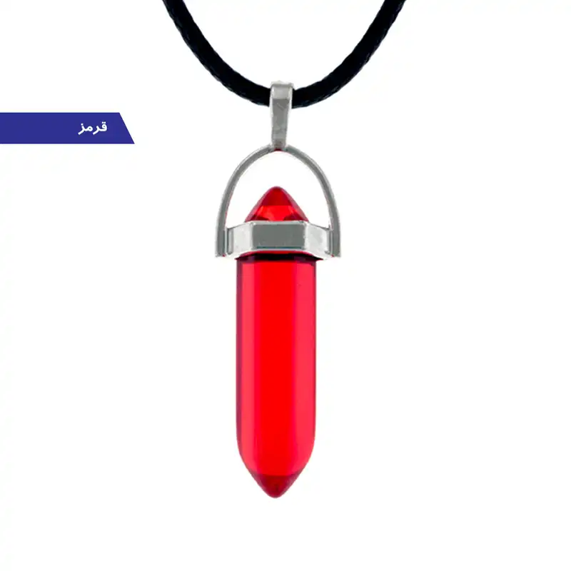 گردنبند برانت مدل نگین طرح سنگ