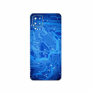MAHOOT Blue-Printed-Circuit-Board Cover Sticker for Samsung Galaxy M12