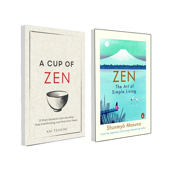 کتاب Zen و A Cup of Zen اثر Shunmyo Masuno و Kai Tsukimi انتشارات آینده کتاب 2 جلدی