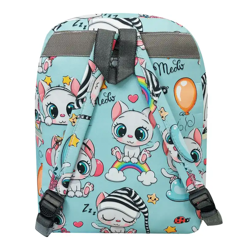 کوله پشتی بچگانه سیی مدل گربه خواب آلو هلوگرامی کد 1821.3