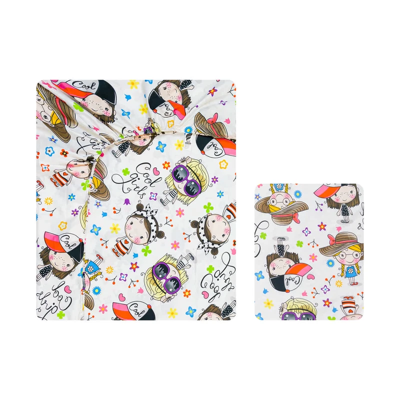 سرویس ملحفه 1 نفر 2 تکه آدنو مدل آما کد CH151