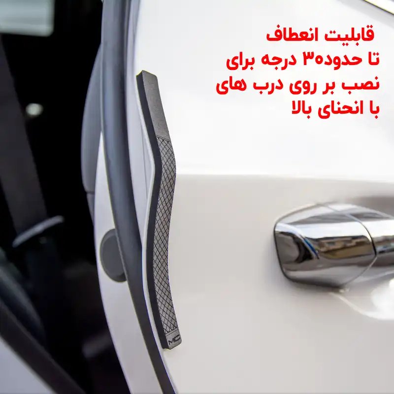 ضربه گیر در خودرو ام سی کد MC-20701 مناسب برای پژو 207 مجموعه 6 عددی