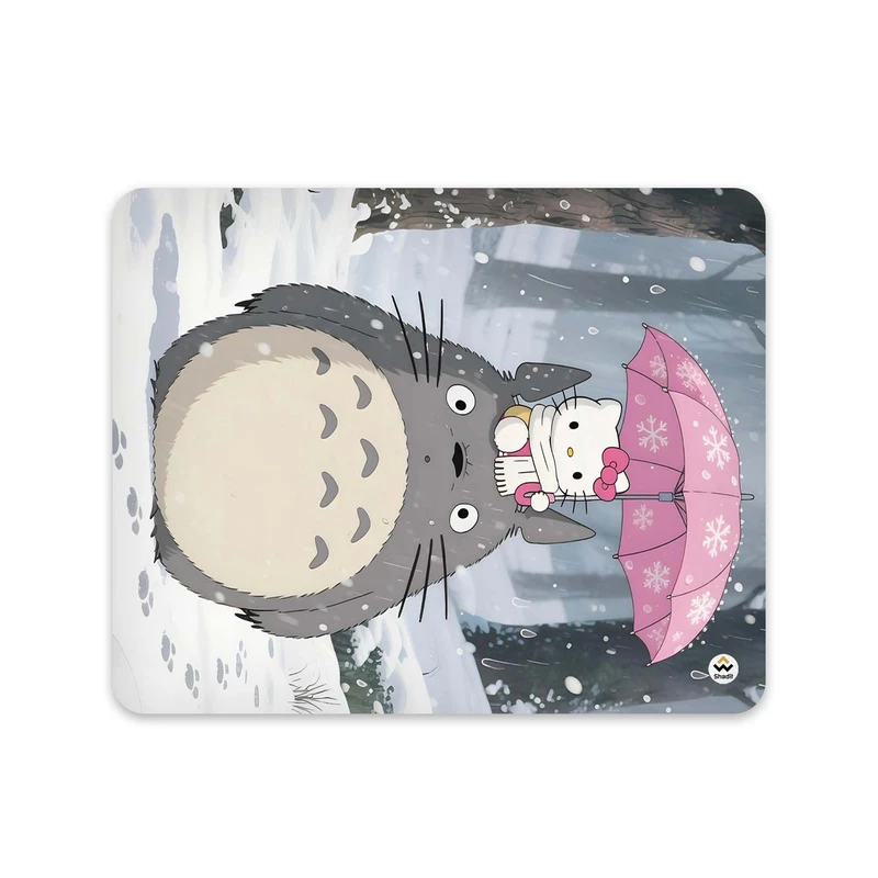 ماوس پد شادیت مدل همسایه من توتورو و هلو کیتی کد1049 سایز 24*19 سانتی متر