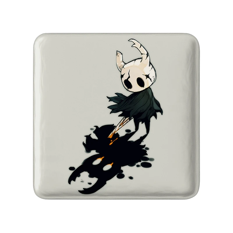مگنت خندالو طرح بازی هالو نایت (Hollow Knight) مدل مربعی کد 32957