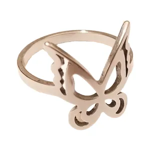 بند انگشتی زنانه مدل پروانه کد 4968