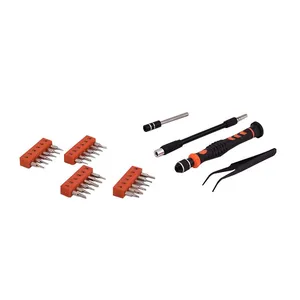 پیچ گوشتی موبایلی مدل SW-1021A به همراه انبر پنس بسته 28 عددی