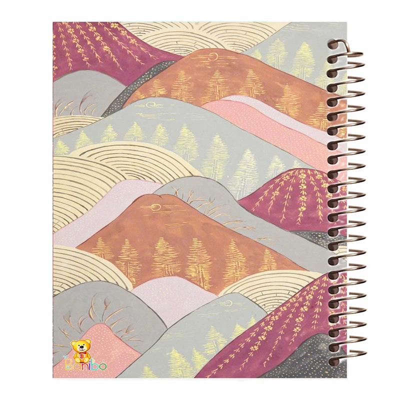 دفتر نقاشی 50 برگ بانیبو مدل کوه  کد 250