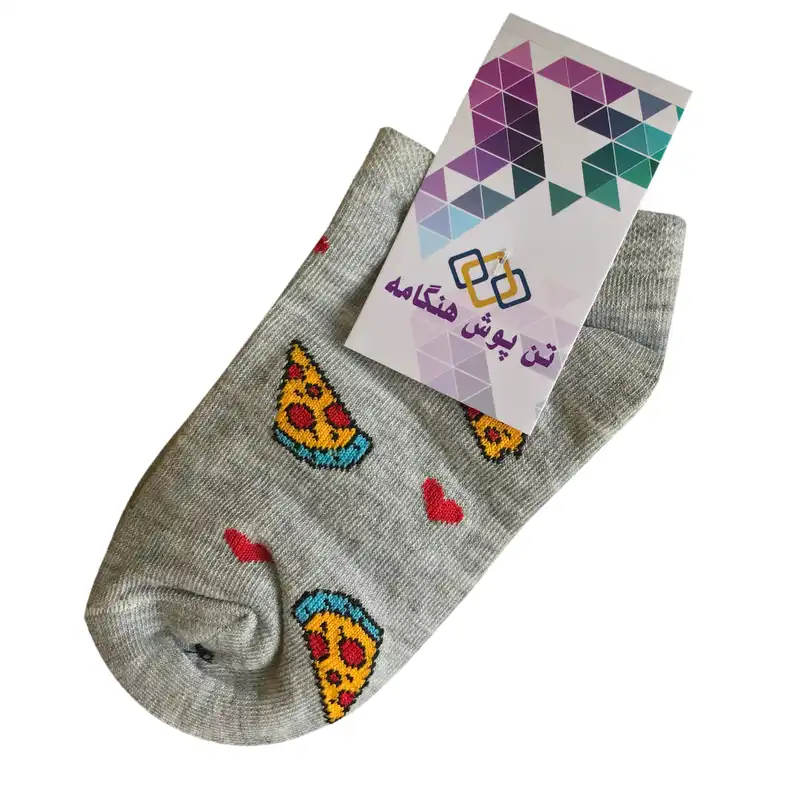 جوراب بچگانه تن پوش هنگامه مدل پیتزا