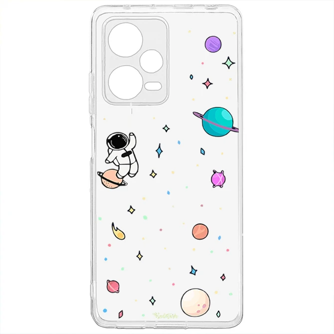 کاور طرح Spaceman مناسب برای گوشی موبایل شیائومی Redmi Note 12 Pro Plus