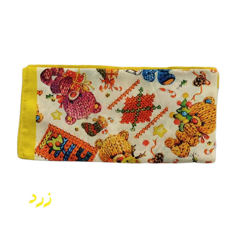 روسری دخترانه مدل خرسی کد 001 روسری دخترانه مدل خرسی کد 001