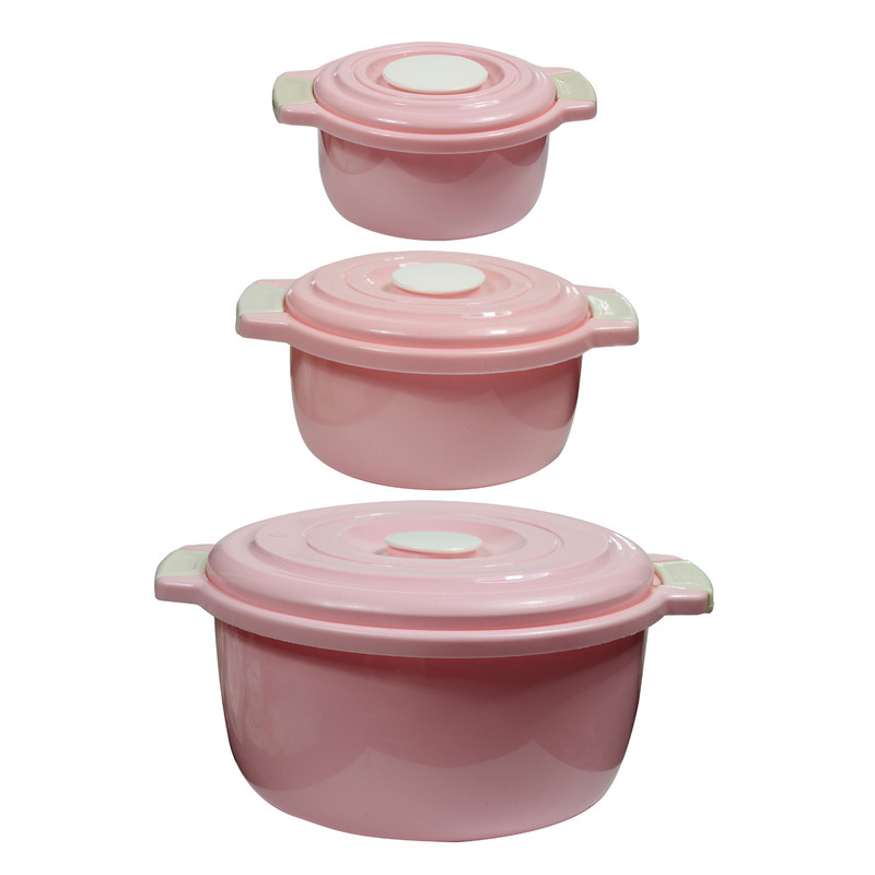 ظرف نگهدارنده مدل مروارید مجموعه 3 عددی