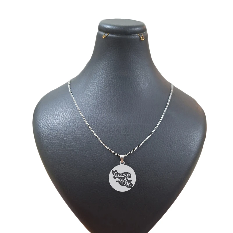 گردنبند هایکا طرح نقشه ایران کد g.h 772