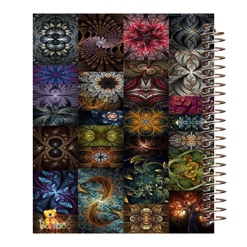 دفتر مشق 100 برگ بانیبو طرح رنگی  کد 316