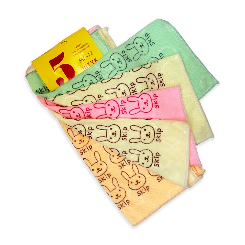 دستمال آشپزخانه مدل خرگوشی بسته 5 عددی