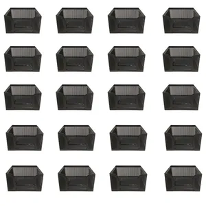 جای کاغذ یادداشت مدل فلزی کد 20blk مجموعه 20 عددی