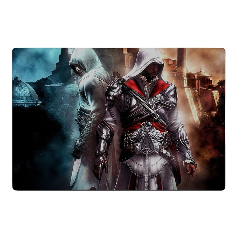 ماوس پد مخصوص بازی زیگ زاگ  طرح assassins creed کد 4125