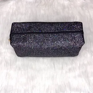 کیف لوازم آرایش زنانه مدل اکلیلی چهار گوش