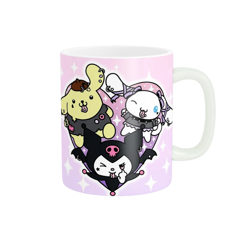 ماگ پادآفرین مدل کارتون کرومی و مای ملودی Kuromi کد PM3640