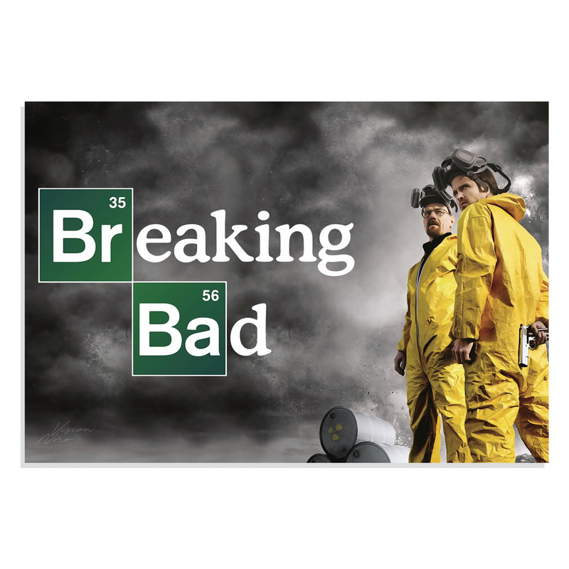 پوستر طرح سریال Breaking Bad مدل NV0327
