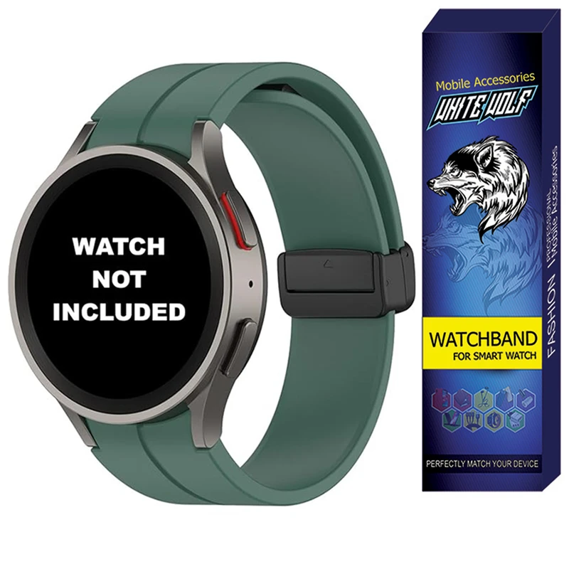 بند وایت ولف مدل WB-MAGNET-W مناسب برای ساعت هوشمند سامسونگ Galaxy Watch 7 44mm