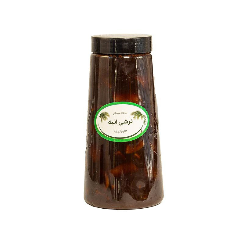 ترشی انبه با شیره سیب کلثوم کاملیا - 1200 گرم مجموعه 2 عددی