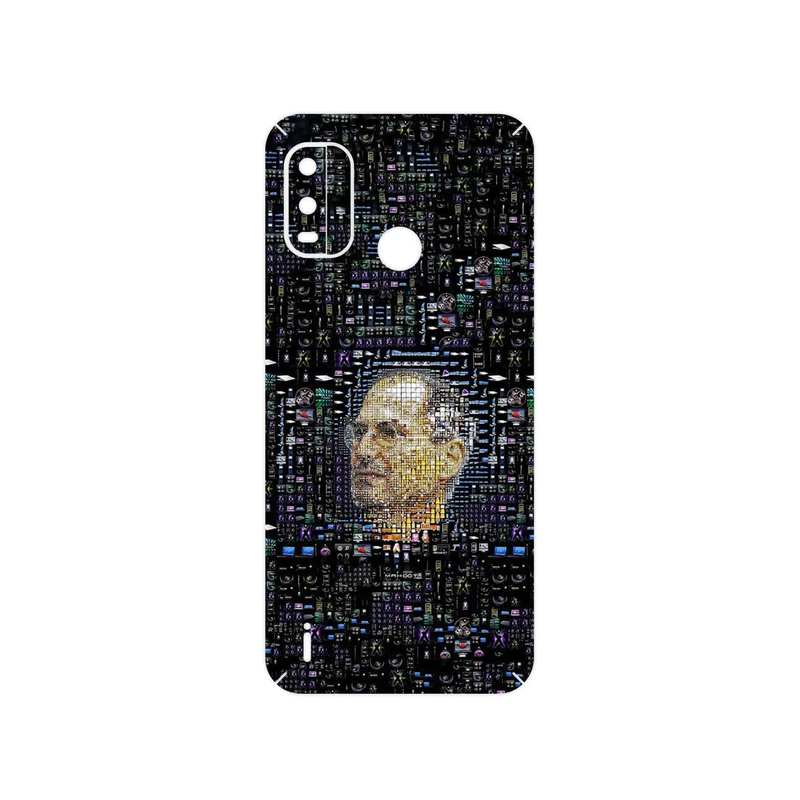 برچسب پوششی ماهوت مدل 2 Collage of Steve Jobs مناسب برای گوشی موبایل نوکیا G11 Plus