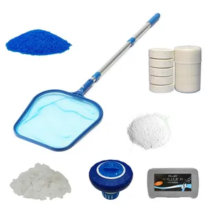 پکیج شفاف و تمیز کننده آب استخر مدل شیمیایی بسته 7 عددی