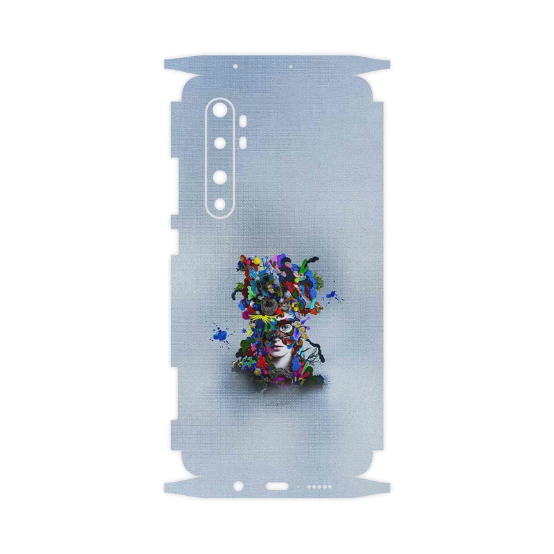 برچسب پوششی ماهوت مدل Collage of surreal Portrait of Women 4-FullSkin مناسب برای گوشی موبایل شیائومی Mi Note 10 Lite