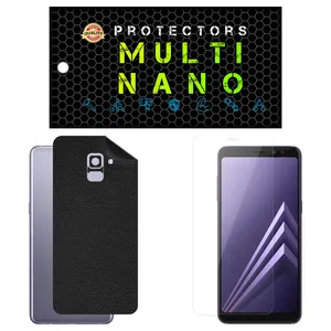 Multi Nano X-SFL Screen Protector For Samsung Galaxy A8 Plus 2018 with back skin