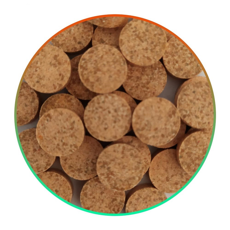 غذا ماهی اوشن بلو مدل قرص کرم میلورم مجموعه 50 عددی