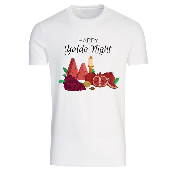 تی شرت زنانه طرح یلدا مبارک کد Y5