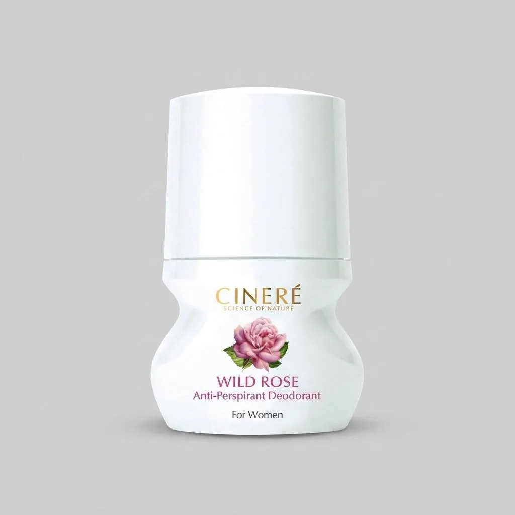 رول ضد تعریق زنانه سینره با رایحه گل WILD ROSE حجم 50 میلی لیتر