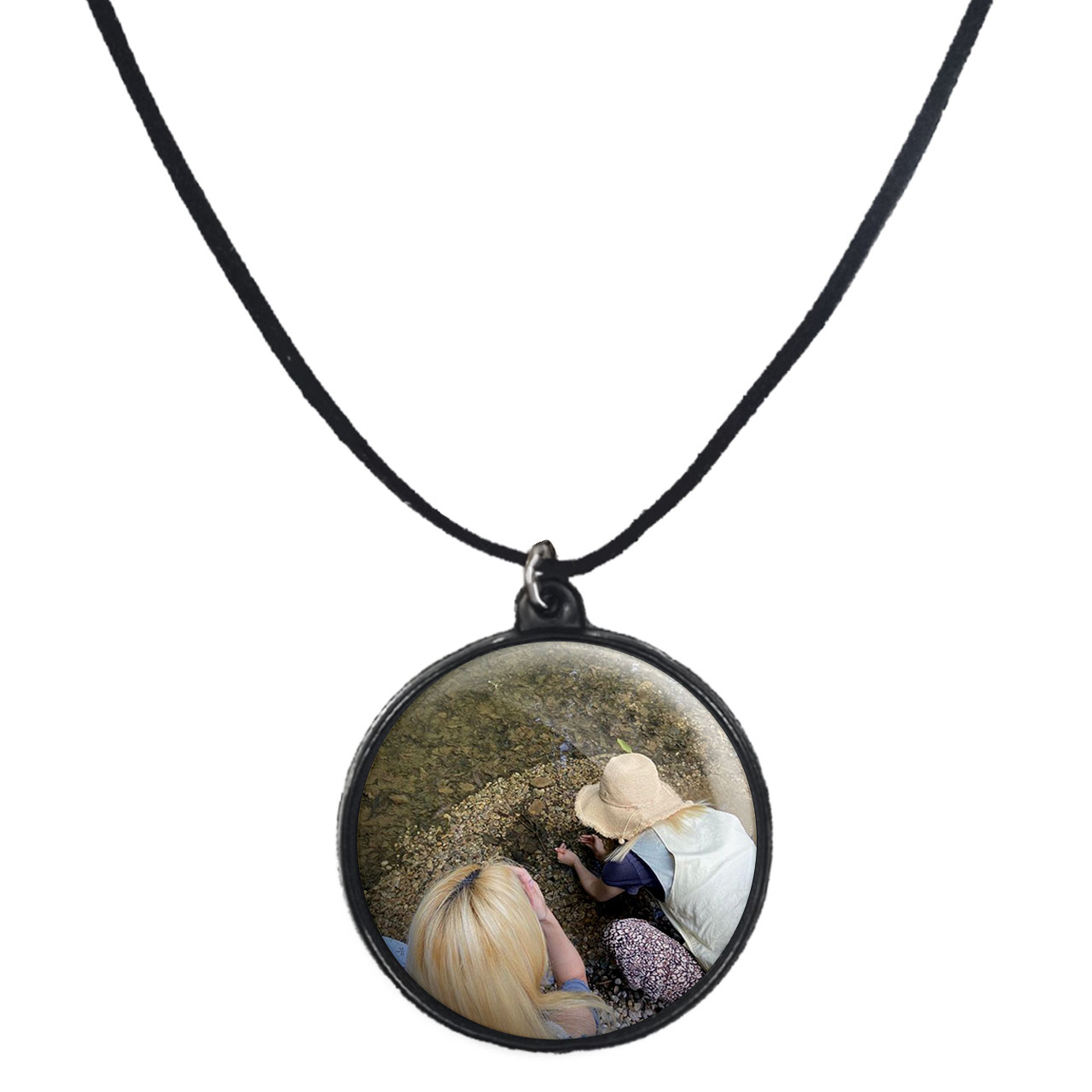 گردنبند پرمانه طرح تو ایس کد pmb.19659 مدل دو طرفه