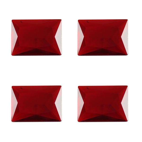 سنگ یاقوت سرخ کد F65790 بسته 4 عددی