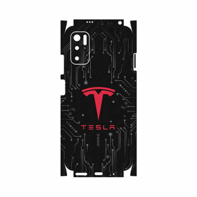 برچسب پوششی ماهوت مدل TESLA-FullSkin مناسب برای گوشی موبایل شیائومی Poco M3 Pro 5G
