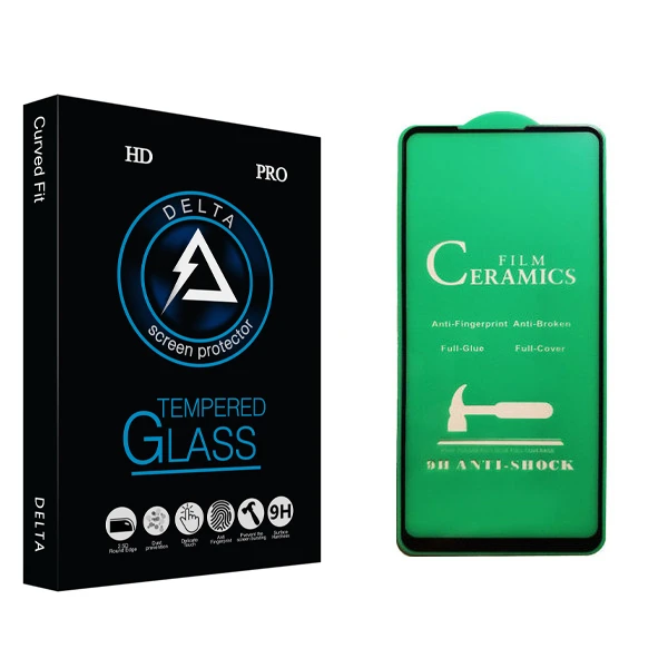 محافظ صفحه نمایش سرامیکی دلتا مدل Fit مناسب برای گوشی موبایل سامسونگ Galaxy A21s