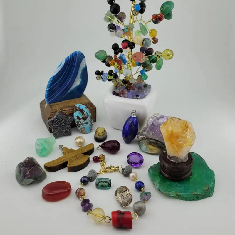 دستبند زنانه مدل سنگ Chakra کد 6620