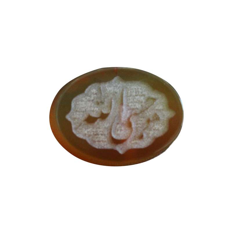 سنگ عقیق مدل حسبی الله 