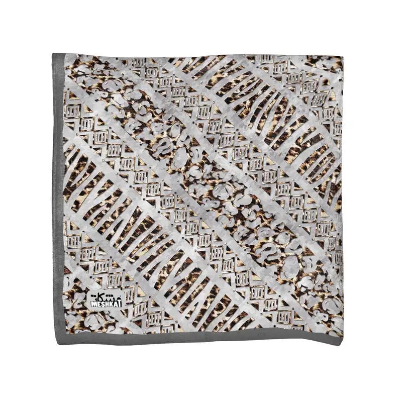 دستمال سر و گردن مشکات مدل H44