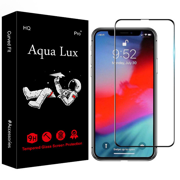 محافظ صفحه نمایش سرامیکی آکوا لاکس مدل +Pro مناسب برای گوشی موبایل اپل Iphone x