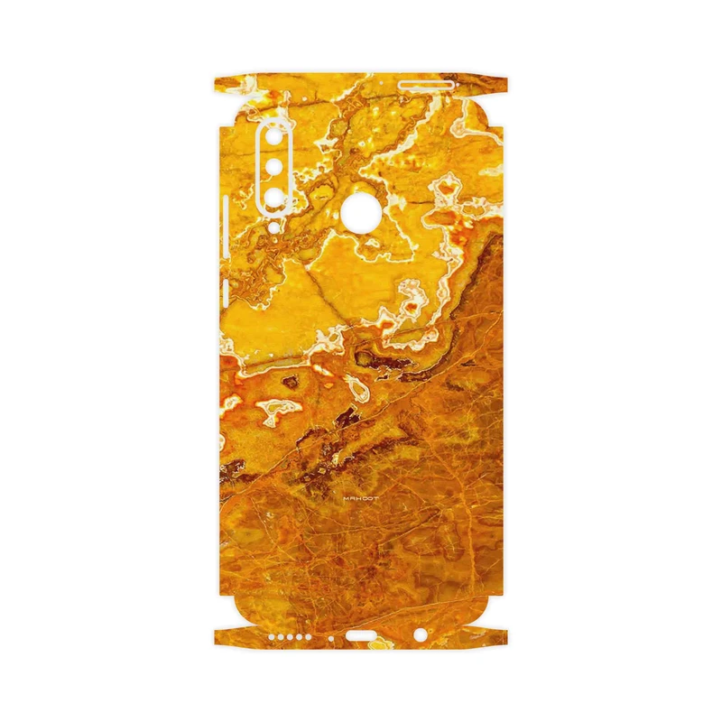 برچسب پوششی ماهوت مدل Gold Marble-FullSkin مناسب برای گوشی موبایل هوآوی P30 Lite (24 MP Camera)